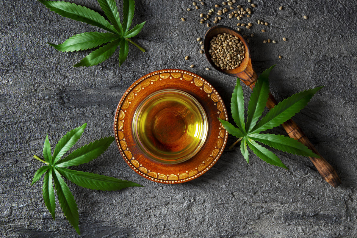 top-view-cbd-treatment-still-life